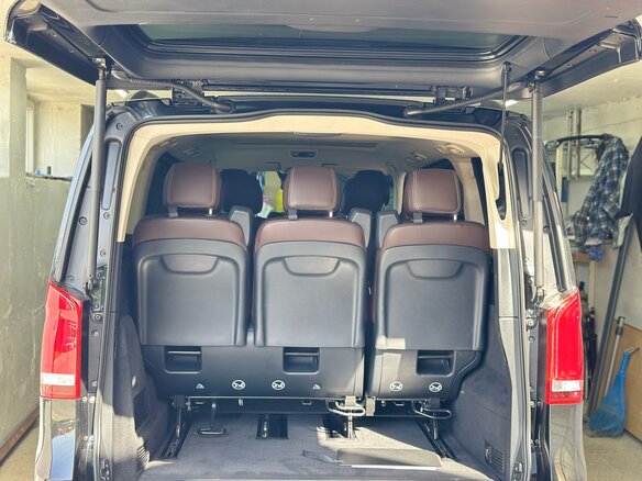 2017 Mercedes-Benz V-Класс Long 250 d длинный III (W447), чёрный, 4700000 рублей - вид 13