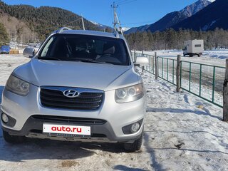 2010 Hyundai Santa Fe II Рестайлинг, серебристый, 1350000 рублей, вид 2