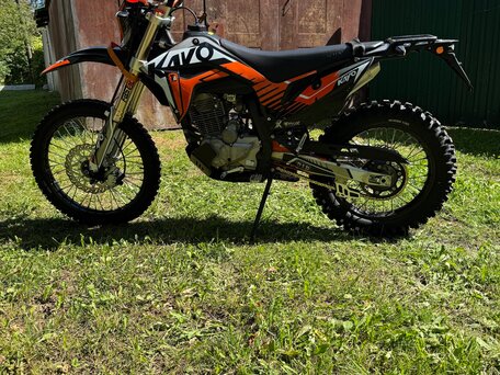 2023 Kayo T4 300 Enduro PR, красный, 170000 рублей, вид 2