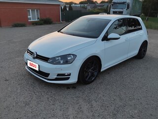 2014 Volkswagen Golf VII, белый, 1250000 рублей, вид 2