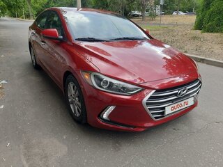 2016 Hyundai Elantra VI (AD), красный, 1600000 рублей, вид 1