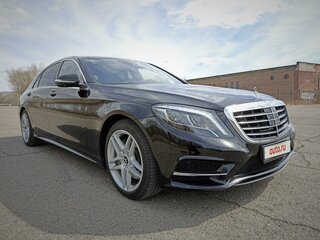 2015 Mercedes-Benz S-Класс 400 Long VI (W222, C217), чёрный, 5800000 рублей, вид 3