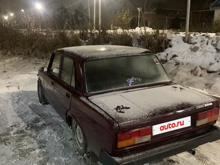 2008 Lada (ВАЗ) 2107, красный, 150000 рублей, вид 4