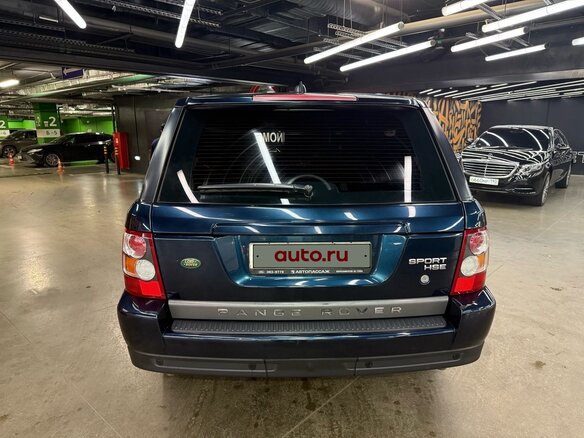 2007 Land Rover Range Rover Sport I, синий, 1150000 рублей - вид 8