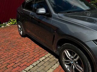 2017 BMW X6 30d II (F16), серый, 3500000 рублей, вид 4