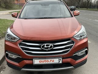 2017 Hyundai Santa Fe III Рестайлинг, оранжевый, 2000000 рублей, вид 4
