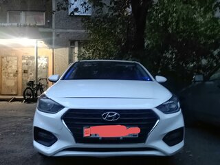 2020 Hyundai Solaris II, белый, 900000 рублей, вид 1
