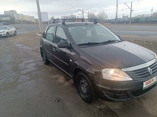 2011 Renault Logan I Рестайлинг, чёрный, 452000 рублей, вид 2