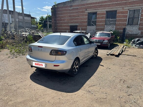 2006 Mazda 3 I (BK) Рестайлинг, серый, 650000 рублей - вид 5
