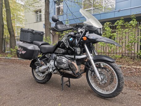 2000 BMW R 1150 GS, чёрный, 450000 рублей, вид 1