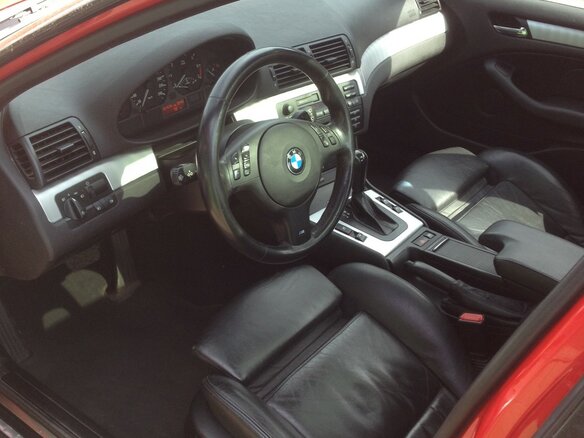 2003 BMW 3 серии 325xi IV (E46) Рестайлинг, красный - вид 4