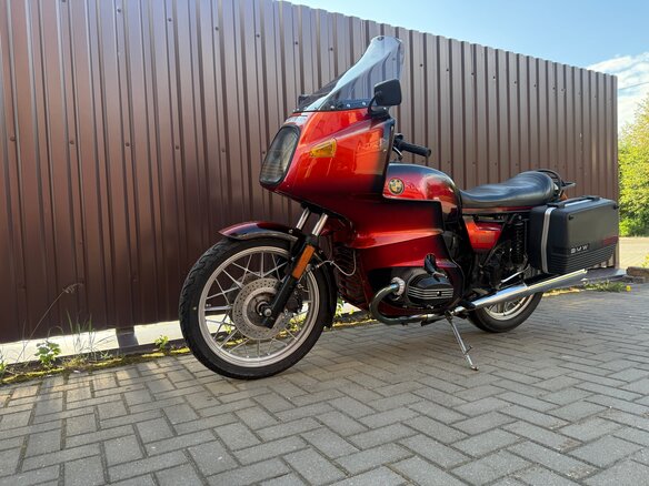 1982 BMW R 100 RS, красный, 750000 рублей - вид 4