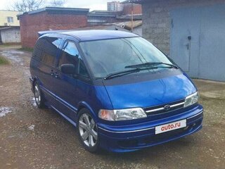1995 Toyota Previa I (XR10, XR20), синий, 710000 рублей, вид 3