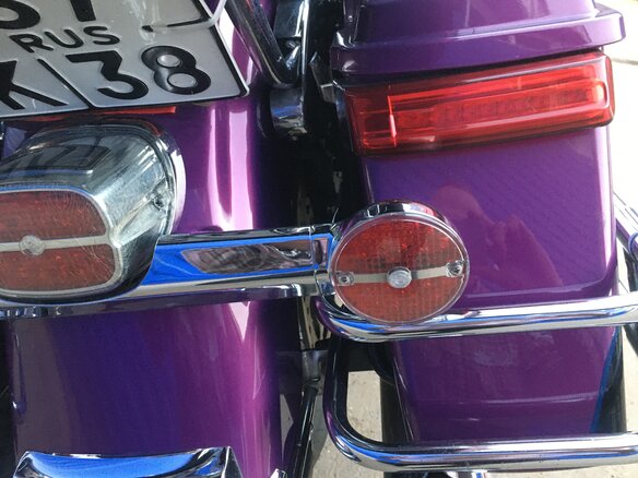 2011 Harley-Davidson Electra Glide, фиолетовый, 1199777 рублей - вид 17