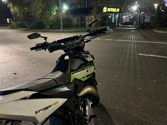 2024 Stels Trigger 50 SM, чёрный, 149000 рублей - вид 7