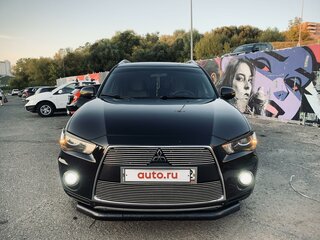 2009 Mitsubishi Outlander II Рестайлинг, чёрный, 1550000 рублей, вид 2