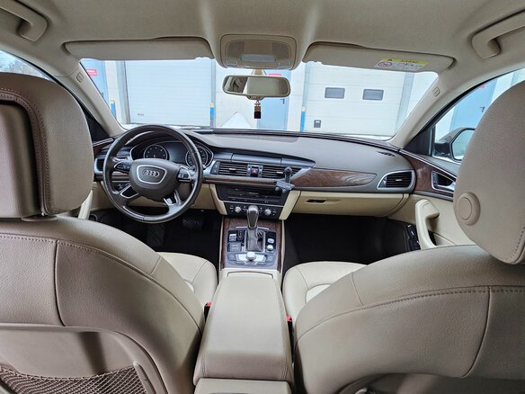 2014 Audi A6 IV (C7) Рестайлинг, чёрный, 3299999 рублей - вид 12