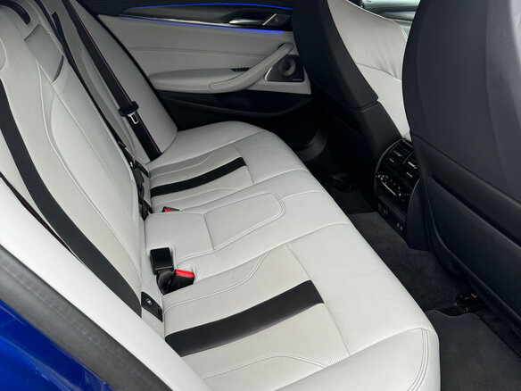 2020 BMW M5 Competition VI (F90) Рестайлинг, синий - вид 9