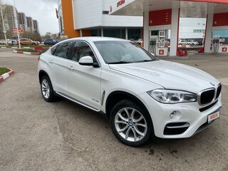 2015 BMW X6 30d II (F16), белый, 3900000 рублей, вид 1