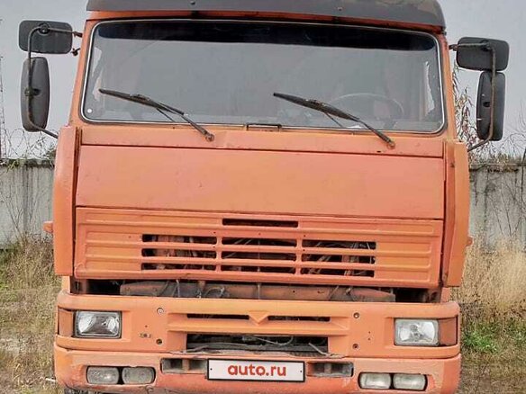 2004 КамАЗ 6460, оранжевый, 1250000 рублей - вид 3