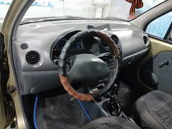 2011 Daewoo Matiz I Рестайлинг, золотистый, 155000 рублей - вид 8