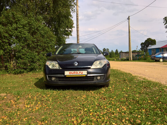 2008 Renault Laguna III, синий - вид 4