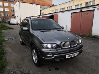 2005 BMW X5 3.0d I (E53) Рестайлинг, серый, 1575000 рублей, вид 2