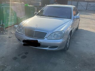 2003 Mercedes-Benz S-Класс 500 Long IV (W220) Рестайлинг, серебристый, 550000 рублей, вид 1
