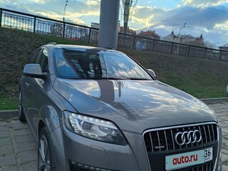 2014 Audi Q7 I (4L) Рестайлинг, серый, 2290000 рублей, вид 5