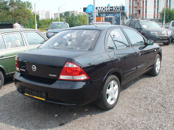 2012 Nissan Almera Classic I, чёрный - вид 3