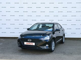 2021 Hyundai Solaris II Рестайлинг, чёрный, 2000000 рублей, вид 1