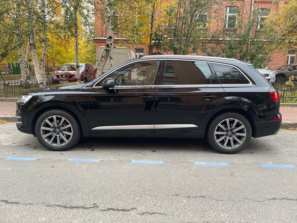 2016 Audi Q7 II (4M), чёрный, 5350000 рублей - вид 6