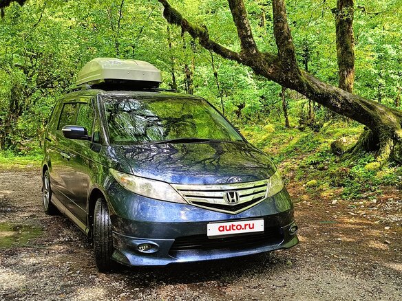 2009 Honda Elysion I Рестайлинг, синий, 1550000 рублей - вид 28