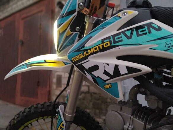 2020 Regulmoto Seven 125E, зелёный, 700000 рублей - вид 12