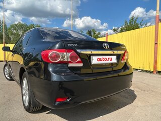 2011 Toyota Corolla X (E140, E150) Рестайлинг, чёрный, 1150000 рублей, вид 4
