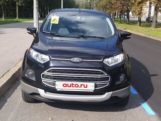 2016 Ford EcoSport II, чёрный, 1300000 рублей, вид 1