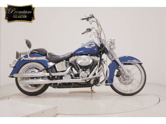 2005 Harley-Davidson Softail Deluxe, синий, 747000 рублей - вид 1