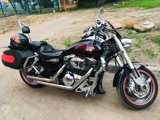 2004 Kawasaki VN1600 Vulcan, чёрный, 700000 рублей, вид 1