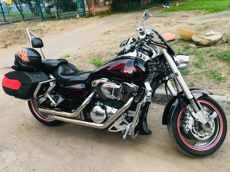 2004 Kawasaki VN1600 Vulcan, чёрный, 700000 рублей, вид 1