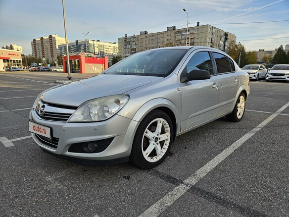 2008 Opel Astra H Рестайлинг, серебристый, 450000 рублей
