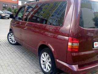 2006 Volkswagen Transporter T5, пурпурный, 1150000 рублей, вид 4