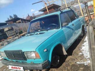 2001 Lada (ВАЗ) 2107, голубой, 200000 рублей, вид 1