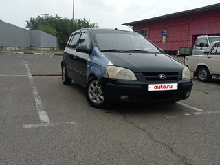 2004 Hyundai Getz I, чёрный, 310000 рублей, вид 1