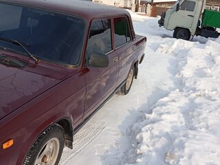 2007 Lada (ВАЗ) 2107, пурпурный, 180000 рублей, вид 5