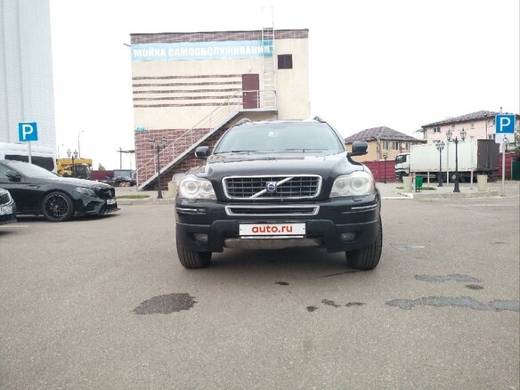 2010 Volvo XC90 5 Geartronic I Рестайлинг, чёрный - вид 2