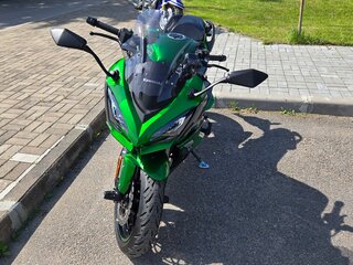 2020 Kawasaki Ninja 1000 SX, зелёный, 1190000 рублей, вид 3