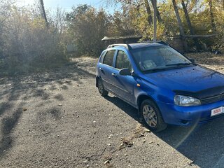 2006 Lada (ВАЗ) Kalina I, синий, 115000 рублей, вид 2
