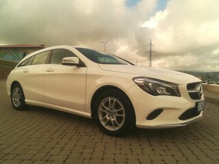 2018 Mercedes-Benz CLA 200 d I (C117, X117) Рестайлинг, белый, 2600000 рублей, вид 4