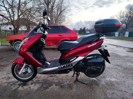2014 Yamaha Majesty 155S, красный, 220000 рублей, вид 3