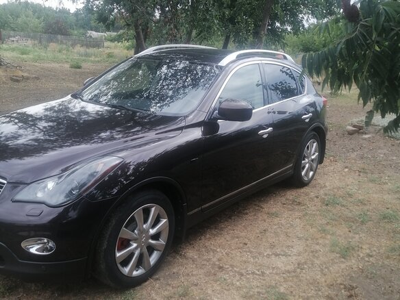 2008 Infiniti EX EX35 5-speed I (J50), пурпурный, 1600000 рублей - вид 4